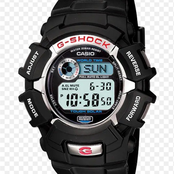 Casio G-Shock G-2310-R Solar Data Memory Watch - Picture 3 of 12
